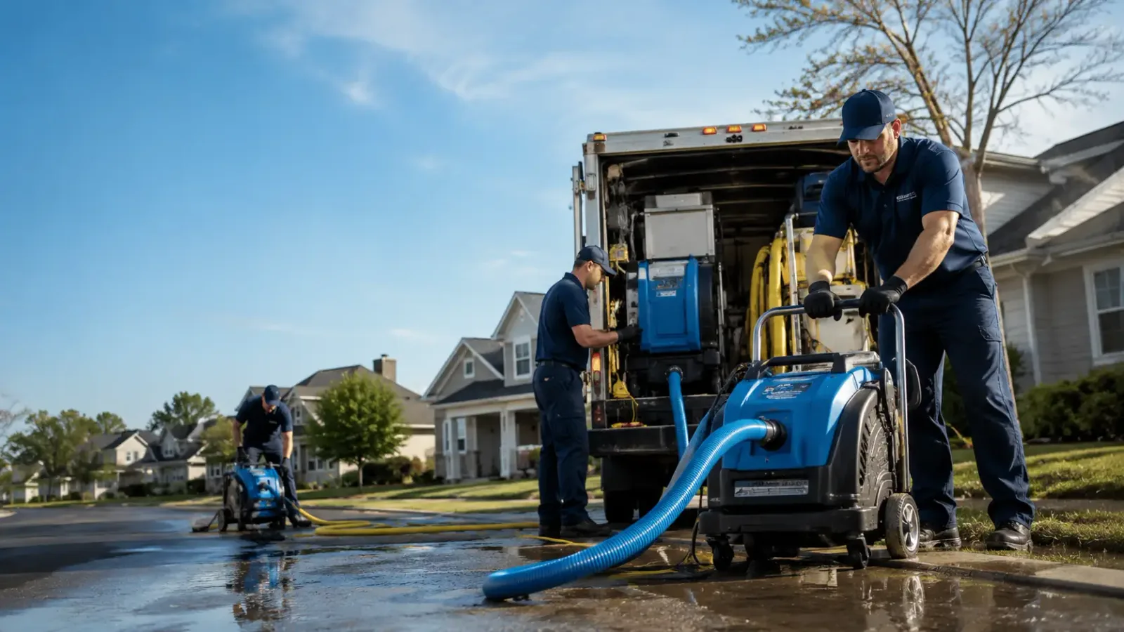Flood Damage Cleanup in South Bound Brook, NJ